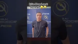 Kylian Mbappe speaks Arabic #shorts