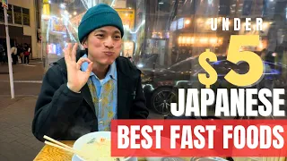 【Under $5】10 Japanese Fast Food You Must Try during Your Trip to Japan