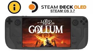 The Lord of the Rings Gollum on Steam Deck OLED with Steam OS 3.7