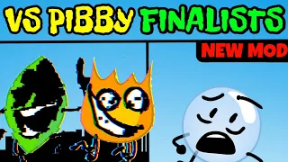 Friday Night Funkin' New VS Pibby Firey & Leafy - Pibby BFDI New Mod | Pibby x FNF (Corrupted BFDI)