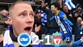 MITOMA SCORES LATE WINNER!! | 2-1 | Brighton VS Liverpool | Match Day Vlog | FA Cup 4th Round