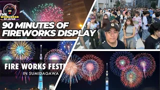 2023 Sumida River Fireworks Festival I Asakusa Tokyo II The wonderer of japan