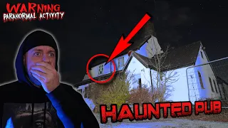 Scary Night Alone In Haunted Pub - Paranormal Investigation