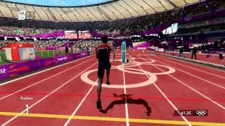 London 2012 Video Game: 400m World Record!