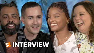 The Cast of 'The Little Mermaid' on Kissing Advice, Disney Hype Men, & Becoming Their Characters