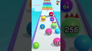 Ball Run 2048 Android,iOS Gaming Level 79 80