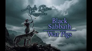 Black Sabbath - War Pigs - Karaoke Instrumental with Lyrics - April's Choice Karaoke
