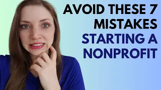 7 Mistakes I Made Starting a Non Profit | #Entrepreneurship