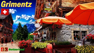 Grimentz, most beautiful mountain villages in switzerland (Walking Tour 2023)