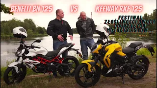 Jaki tani, nowy motocykl 125 wybrać w 2023 roku? Benelli BN czy Keeway RKF? Testujemy i porównujemy