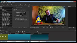 Видеоредактор Shotcut - как сделать две видеозаписи в одном видео