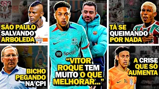 É POR ISSO que Xavi ODEIA Vitor Roque | Arboleda tá LASCADO | Flu PUNINDO jogadores | CPI Pega Fogo