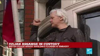 British Police arrest Wikileaks founder Julian Assange