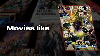 Best Movies / Tv shows like My Hero Academia: You're Next (2024 anime)