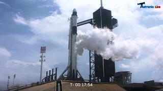 Η πρώτη επανδρωμένη εκτόξευση της SpaceX | Astronio Live (#8)