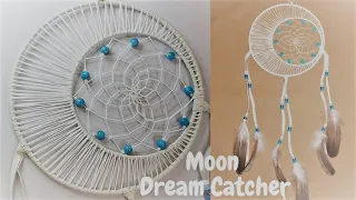 How to make a Moon Dream Catcher Tutorial