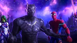 Avengers Vs. Thanos Fight Scene 4K ULTRA HD - Marvel Contest of Champions