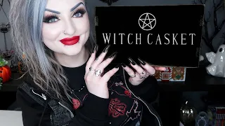 Witch Casket - Monthly Subscription Box Unboxing -  November 2022