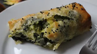 How To- Make Super Easy Feta and Spinach Borek with Filo Pastry!