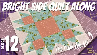 How to Sew Bright Side Block #12 | @FatQuarterShopTX Quilt Along