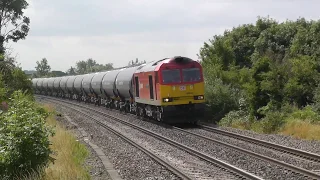 (HD) Trains at Tamworth & Stafford railway stations - 14/8/13
