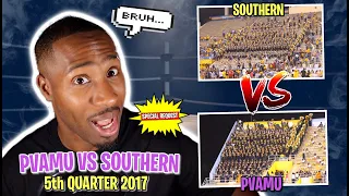 BandHead REACTS to PVAMU vs. Southern University - 5th Quarter (2017)