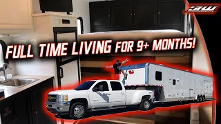 The Ultimate Race Car Hauler? Tour Of My Living Quarters Race Trailer (Vintage Intimidator)