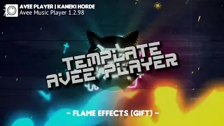 AVEE PLAYER TEMPLATE FLAME EFFECTS EPIC SHAKE 60 FPS (FREE DOWNLOAD) (GIFT OF 500 SUBS)