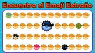 Encuentra El Emoji Diferente | JUEGO #15 | Prueba de rompecabezas de emojis