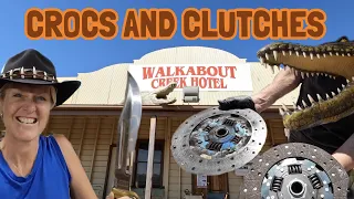 WALKABOUT CREEK HOTEL, bad clutch, Crocodile Dundee. Episode 71 || TRAVELLING AUSTRALIA IN MOTORHOME