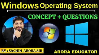 Microsoft Windows Operating System - Introduction, Version, History | Arora Educator | By-Sachin Sir