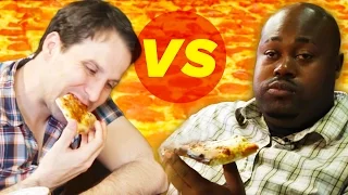 Drunk Vs. Stoned: Pizza Eating Challenge