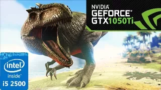 ARK: Survival Evolved | GTX 1050 Ti | i5 2500 | Low vs. Medium vs. High vs Epic Settings | 1080p