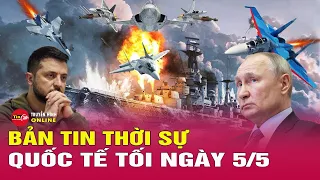 Toàn cảnh thời sự quốc tế tối 5/5: Pháo đài Avdiivka sụp đổ hoàn toàn