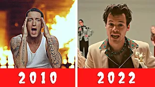 (2010 - 2022)  Top 5 Most Liked Music Videos Each Year!