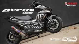 โปรเจ๊ค All new Yamaha Aerox  custom by ปอล้อโต.