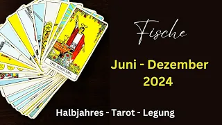 Fische Juni - Dezember 2024 // Ein Wunder🙌 Eine positive Nachricht wartet auf dich❤️🍀☀️