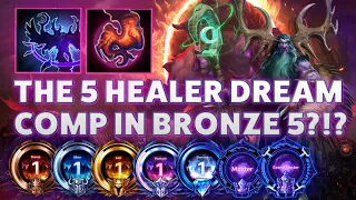 Malfurion Twilight Dream - THE 5 HEALER DREAM COMP IN BRONZE 5?!? - Bronze 2 Grandmaster S2 2023