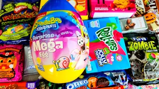 New Mega Surprise egg Galaxy Chocolate m&ms candy caramel jolly Rancher Oreo snack crackers cookies