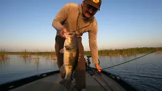 I almost DIED bass fishing on Lake Okeechobee!!