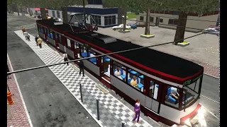 Tram Simulator Dusseldorf krótki gameplay.