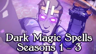 The Dragon Prince ALL Dark Magic Spells Reversed/Translated in Seasons 1-3!