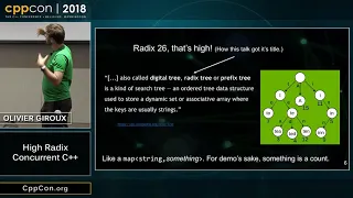 CppCon 2018: Olivier Giroux “High-Radix Concurrent C++”