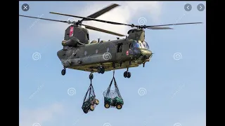 TOP DEMAIS - Helicópteros holandeses CH-47 Chinook durante um exercício Falcon outono de 2018