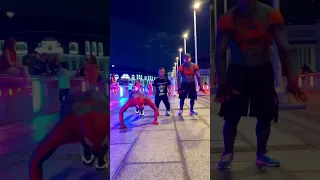 Spiderman funny fell 🤣#shorts