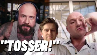 TYSON FURY LOSES IT WITH TRUE GEORDIE!