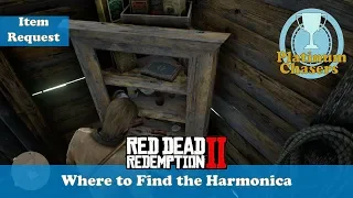 Sadie's Harmonica Location - Camp Item Request - Red Dead Redemption 2