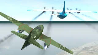 Fighter Jet Mid-Air Takedowns | BeamNG.drive