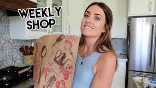 Trader Joes Grocery Shopping Haul & Getting Down to the Root of my Bloat | Kendra Atkins