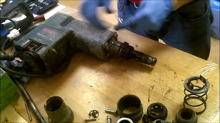 Bosch GSH 11E professional demolition hammer disassemble